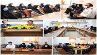 برگزاری مراسم گرامیداشت دهه ی کرامت در شبکه بهداشت و درمان شهرستان گرمسار